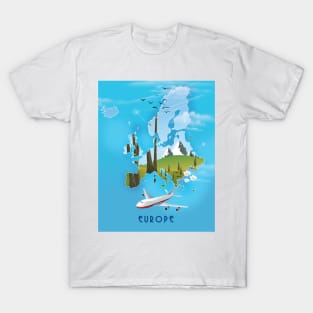 Map of Europe T-Shirt